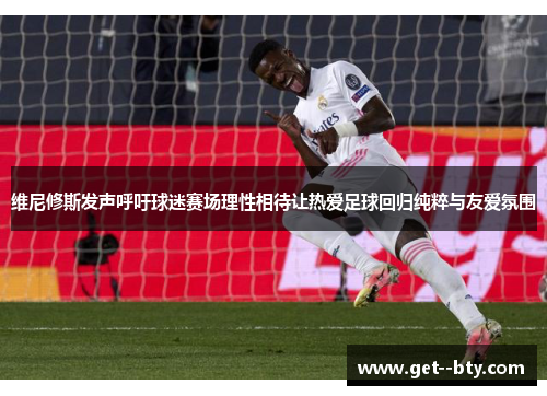 维尼修斯发声呼吁球迷赛场理性相待让热爱足球回归纯粹与友爱氛围